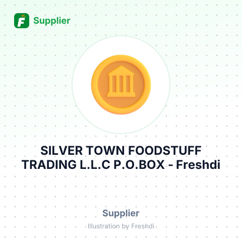SILVER TOWN FOODSTUFF TRADING L.L.C P.O.BOX – summary card, no photo uploaded yet