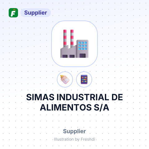 SIMAS INDUSTRIAL DE ALIMENTOS S/A – summary card, no photo uploaded yet