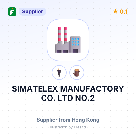 SIMATELEX MANUFACTORY CO. LTD NO.2 – summary card, no photo uploaded yet