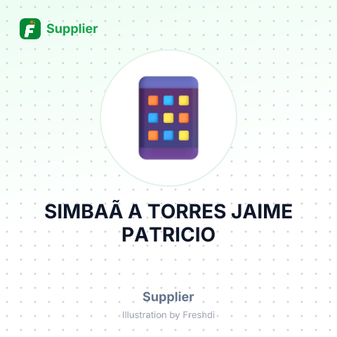 SIMBAÃ A TORRES JAIME PATRICIO – summary card, no photo uploaded yet