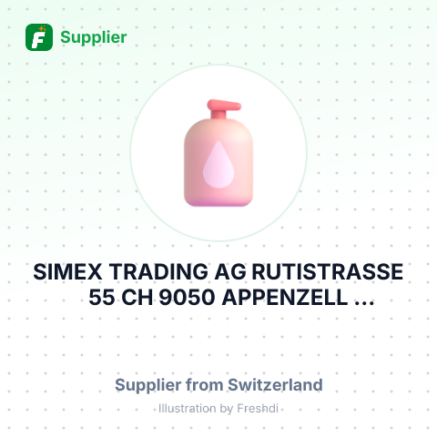 SIMEX TRADING AG RUTISTRASSE 55 CH 9050 APPENZELL SWITZERLAND – summary card, no photo uploaded yet