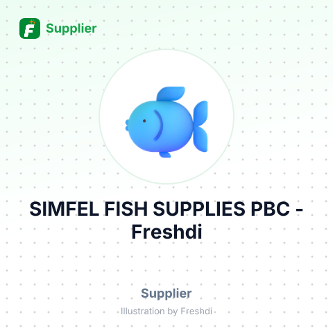 SIMFEL FISH SUPPLIES PBC – summary card, no photo uploaded yet