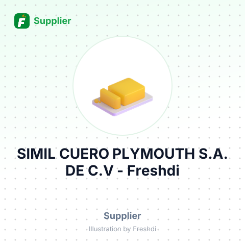 SIMIL CUERO PLYMOUTH S.A. DE C.V – summary card, no photo uploaded yet