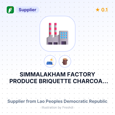 SIMMALAKHAM FACTORY PRODUCE BRIQUETTE CHARCOAL PERSONAL – summary card, no photo uploaded yet
