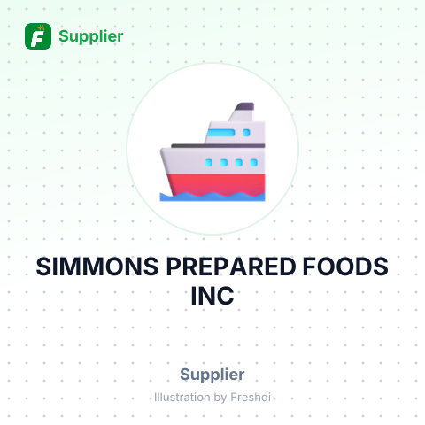 SIMMONS PREPARED FOODS INC – summary card, no photo uploaded yet