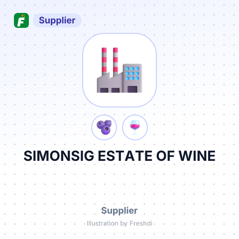 SIMONSIG ESTATE OF WINE – summary card, no photo uploaded yet