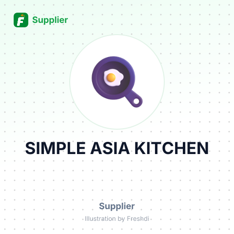 SIMPLE ASIA KITCHEN – summary card, no photo uploaded yet