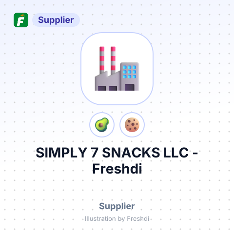SIMPLY 7 SNACKS LLC – summary card, no photo uploaded yet