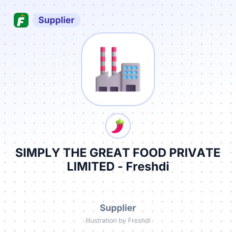 SIMPLY THE GREAT FOOD PRIVATE LIMITED – summary card, no photo uploaded yet