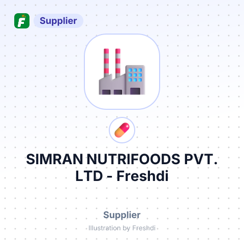 SIMRAN NUTRIFOODS PVT. LTD – summary card, no photo uploaded yet