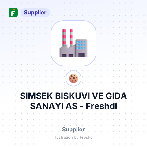 SIMSEK BISKUVI VE GIDA SANAYI AS – summary card, no photo uploaded yet