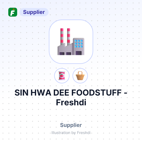SIN HWA DEE FOODSTUFF – summary card, no photo uploaded yet