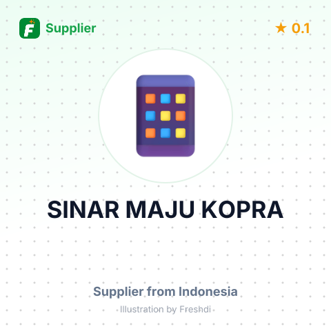 SINAR MAJU KOPRA – summary card, no photo uploaded yet