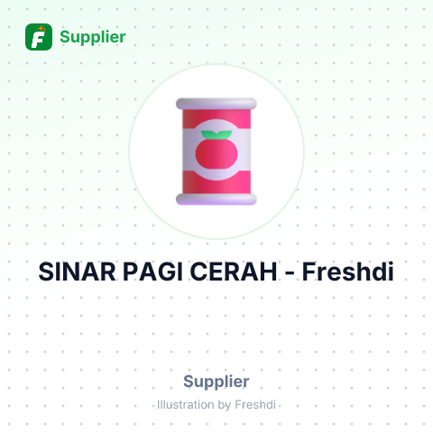 SINAR PAGI CERAH – summary card, no photo uploaded yet