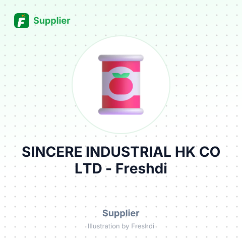 SINCERE INDUSTRIAL HK CO LTD – summary card, no photo uploaded yet