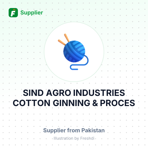 SIND AGRO INDUSTRIES COTTON GINNING & PROCES – summary card, no photo uploaded yet