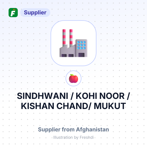 SINDHWANI / KOHI NOOR / KISHAN CHAND/ MUKUT BIHARI IMPEX/ PANKAJ ENTERPRISES/ TARAN OVERSEAS/ J.H.B – summary card, no photo uploaded yet