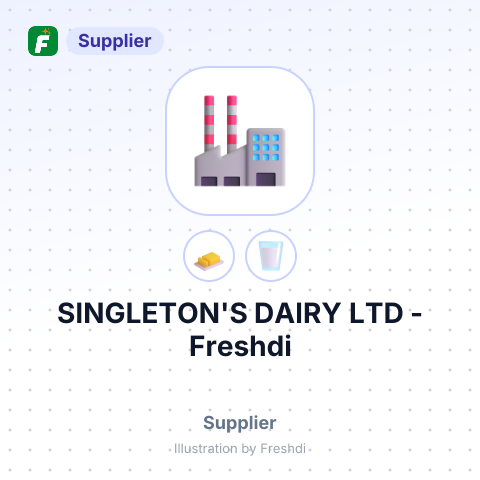 SINGLETON'S DAIRY LTD – summary card, no photo uploaded yet