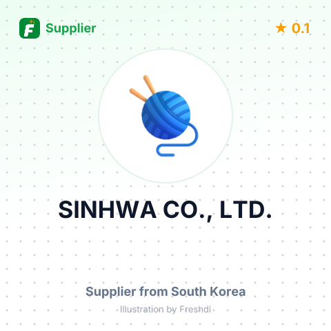 SINHWA CO., LTD. – summary card, no photo uploaded yet