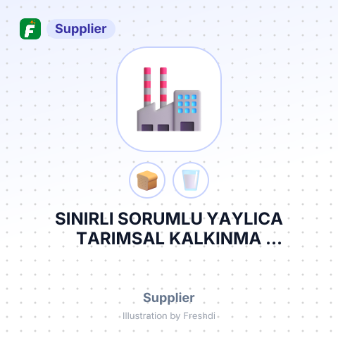 SINIRLI SORUMLU YAYLICA TARIMSAL KALKINMA KOOPERATİFİ – summary card, no photo uploaded yet