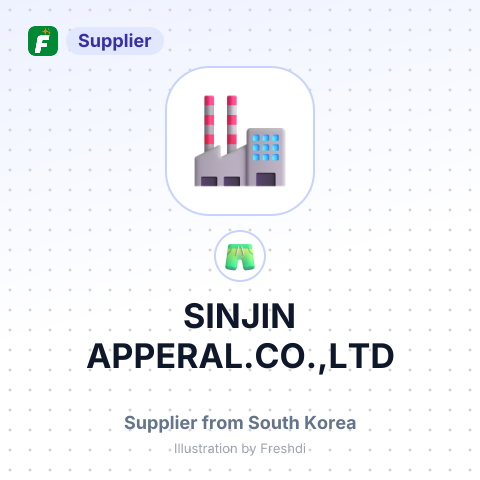 SINJIN APPERAL.CO.,LTD – summary card, no photo uploaded yet