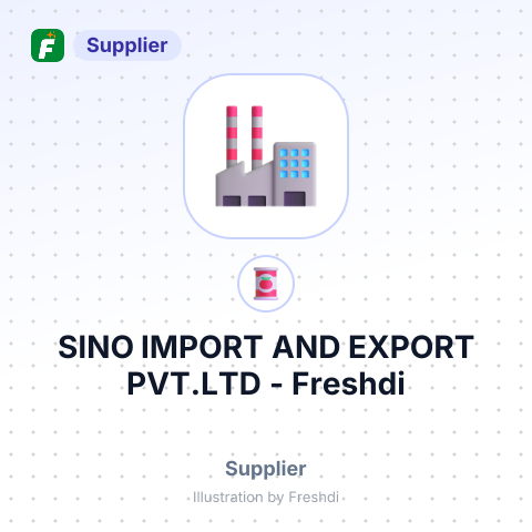 SINO IMPORT AND EXPORT PVT.LTD – summary card, no photo uploaded yet