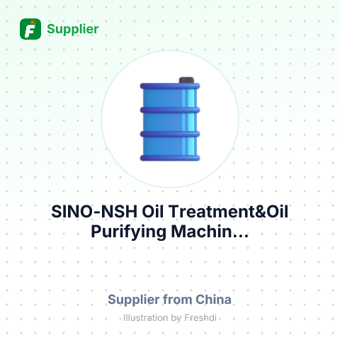 SINO-NSH Oil Treatment&Oil Purifying Machin... – summary card, no photo uploaded yet