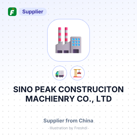 SINO PEAK CONSTRUCITON MACHIENRY CO., LTD – summary card, no photo uploaded yet