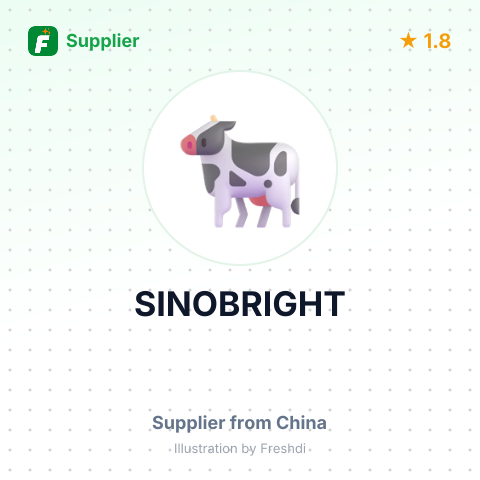 SINOBRIGHT – summary card, no photo uploaded yet