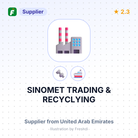 SINOMET TRADING & RECYCLYING – summary card, no photo uploaded yet