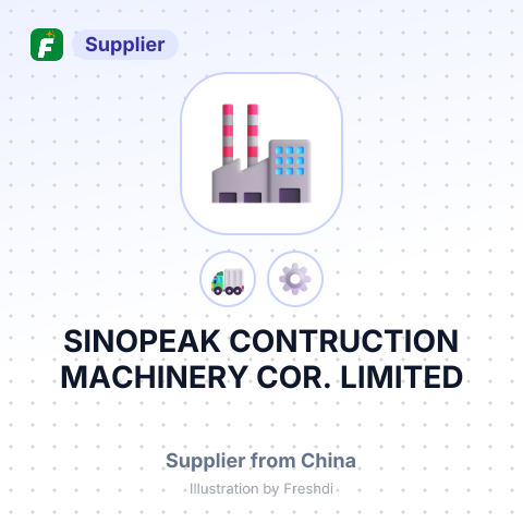 SINOPEAK CONTRUCTION MACHINERY COR., LIMITED – summary card, no photo uploaded yet