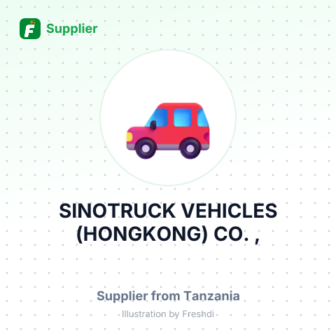 SINOTRUCK VEHICLES (HONGKONG) CO. , – summary card, no photo uploaded yet