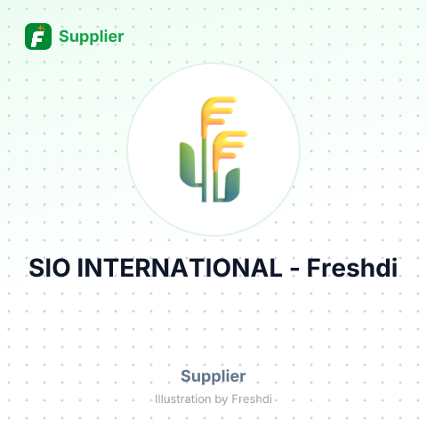 SIO INTERNATIONAL – summary card, no photo uploaded yet