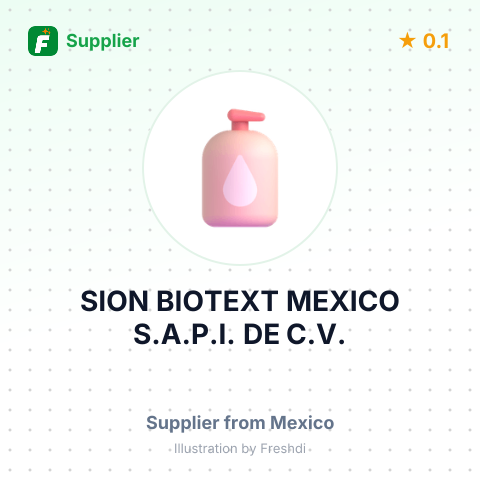 SION BIOTEXT MEXICO S.A.P.I. DE C.V. – summary card, no photo uploaded yet