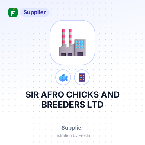SIR AFRO CHICKS AND BREEDERS LTD – summary card, no photo uploaded yet