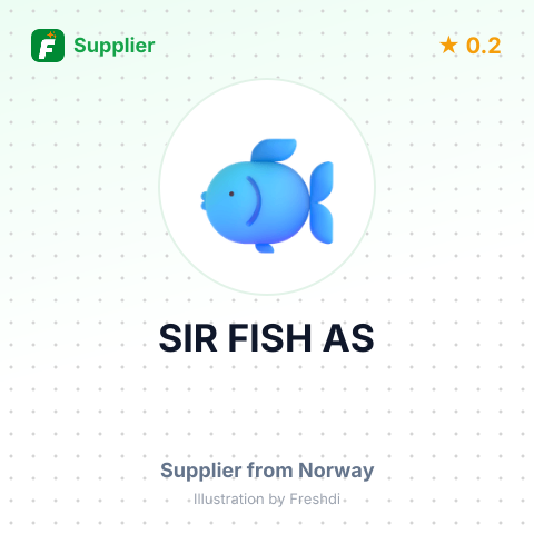 SIR FISH AS – summary card, no photo uploaded yet