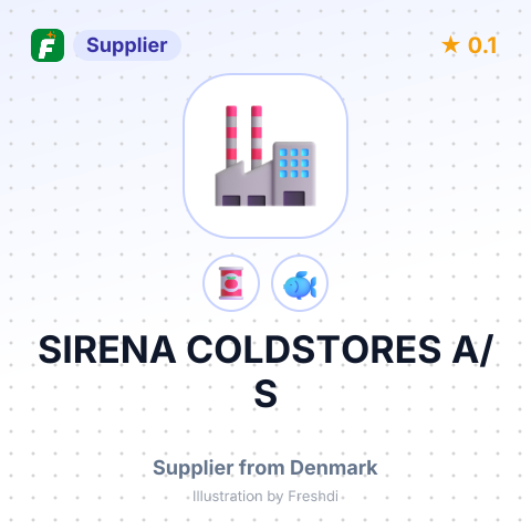SIRENA COLDSTORES A/S – summary card, no photo uploaded yet