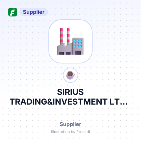 SIRIUS TRADING&INVESTMENT LTD – summary card, no photo uploaded yet