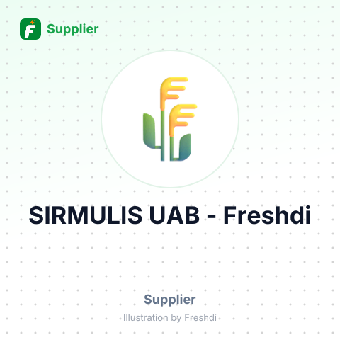 SIRMULIS UAB – summary card, no photo uploaded yet