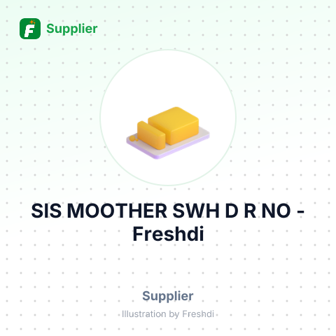 SIS MOOTHER SWH D R NO – summary card, no photo uploaded yet