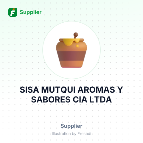 SISA MUTQUI AROMAS Y SABORES CIA LTDA – summary card, no photo uploaded yet