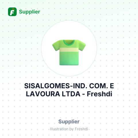 SISALGOMES-IND. COM. E LAVOURA LTDA – summary card, no photo uploaded yet