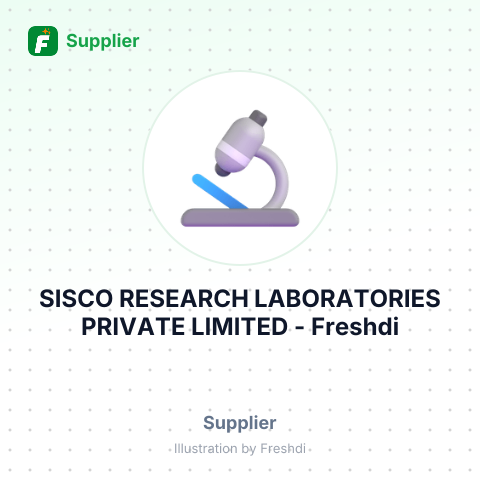 SISCO RESEARCH LABORATORIES PRIVATE LIMITED – summary card, no photo uploaded yet