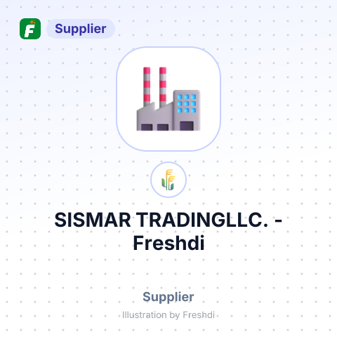 SISMAR TRADINGLLC. – summary card, no photo uploaded yet