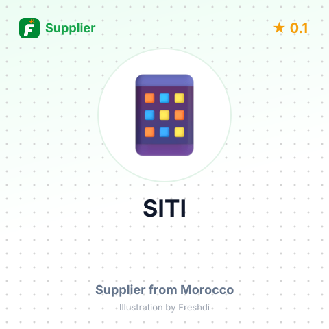 SITI – summary card, no photo uploaded yet