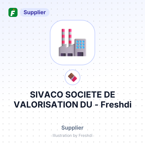 SIVACO SOCIETE DE VALORISATION DU – summary card, no photo uploaded yet