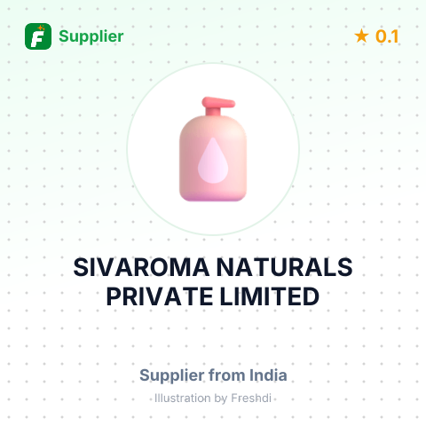 SIVAROMA NATURALS PRIVATE LIMITED – summary card, no photo uploaded yet