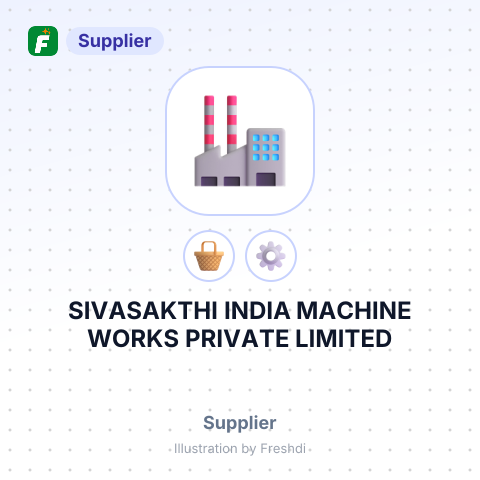 SIVASAKTHI INDIA MACHINE WORKS PRIVATE LIMITED – summary card, no photo uploaded yet
