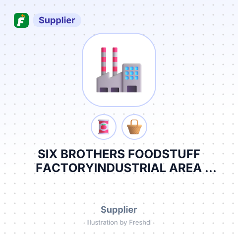 SIX BROTHERS FOODSTUFF FACTORYINDUSTRIAL AREA SHARJAH UAEREF- – summary card, no photo uploaded yet