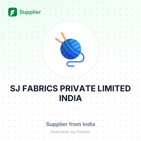 SJ FABRICS PRIVATE LIMITED INDIA – summary card, no photo uploaded yet
